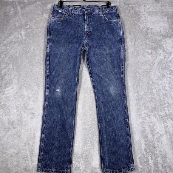 Carhartt Other - Carhartt FR Flame Resistant Jeans Mens 34x30 Workwear Distressed Workwear